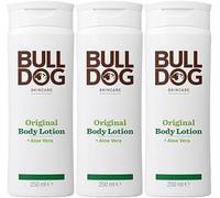 BULLDOG SKINCARE - Bodycare for Men | Original Body Lotion | Hydrates and Nourishes Skin 250ml x 3 Pack