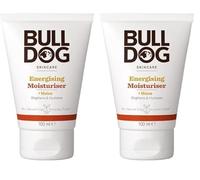 BULLDOG SKINCARE - Energising Moisuriser For Men Brightens and Hydrate 100 ml (Pack of 2)
