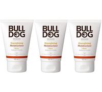 BULLDOG SKINCARE - Energising Moisuriser For Men Brightens and Hydrate 100ml x 3 Pack