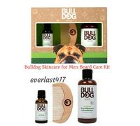 Bulldog Skincare for Men Beard Care Kit - Beard Shampoo, Beard Oil & Comb