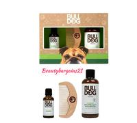 Bulldog Skincare for Men Beard Care Kit , beard shampoo + beard oil with comb