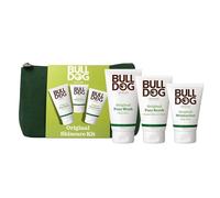 Bulldog Skincare for Men Original Skincare Giftset | Face moisturiser, face wash and face scrub, complete daily skincare set, Bulldog original essentials, the perfect gift