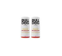Bulldog Skincare Lemon and Bergamot Roll On Natural Deodorant, 75 ml (Pack of 2)