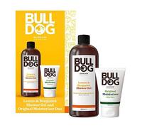 Bulldog Skincare Men's Gift Set Lemon & Bergamot Shower Gel and Original Moisturiser Duo