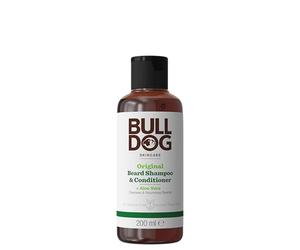 BULLDOG SKINCARE Original 2-in-1 Beard Shampoo & Conditioner, 200ml | Beard shampoo and conditioner, cleanses, nourishes and conditions, with natural origin ingredients