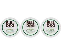 BULLDOG SKINCARE - Original Beard Balm, For Condition & Light Hold, For All Beard Types, 75g x 3 Pack