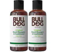 Bulldog Skincare Original Beard Shampoo & Conditioner Men's Grooming Beard Moisturiser for