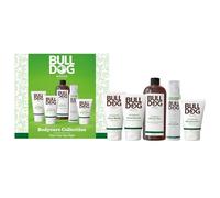 BULLDOG SKINCARE Original Face & Body Care Giftset for Men, 5 Products | Face moisturiser, face wash, face scrub, shower gel, spray deodorant, face and body collection set, Bulldog essentials