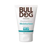 BULLDOG SKINCARE Protective Moisturiser SPF 15 100ml, Enriched with Aloe Vera, Suitable For All Skin Types