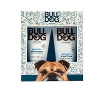 Bulldog Skincare - Sensitive Skincare Duo, Gift Set for Men (x1 Sensitive Moisturiser 100 ml, x1 Sensitive Face Wash 150 ml)