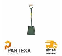 Bulldog Steel Square Mouth Contractors Shovel No.2 Tempered Heavy Duty BUL5SM2AM