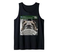 Bulldog There is Motion At Your Front Door Dog Silly Tank Top