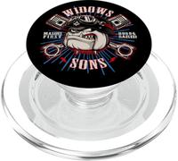 Bulldog Widows Sons Masonic PopSockets PopGrip for MagSafe