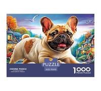 BulldogColossal Jigsaw Puzzles for Adults A Vast Collection of 1000 Advanced, Seemingly Impossible Challenging Puzzle Game Pieces - A Majestic Gift for Determined Adult And Young Adult Enthusiasts Ag