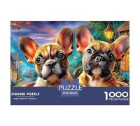 BulldogGargantuan Jigsaw Puzzles for Adults Comprising 1000 Advanced And Ruthlessly Difficult Challenging Puzzle Game Pieces - Forged to Be An Heirloom-Quality Gift Jigsaw Puzzles for Adults And Kids
