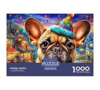 BulldogGargantuan Jigsaw Puzzles for Adults Comprising 1000 Advanced And Ruthlessly Difficult Challenging Puzzle Game Pieces - Forged to Be An Heirloom-Quality Gift Jigsaw Puzzles for Adults And Kids