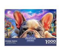 BulldogGargantuan Jigsaw Puzzles for Adults Comprising 1000 Advanced And Ruthlessly Difficult Challenging Puzzle Game Pieces - Forged to Be An Heirloom-Quality Gift Jigsaw Puzzles for Adults And Kids