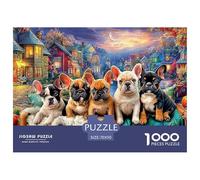 BulldogGargantuan Jigsaw Puzzles for Adults Comprising 1000 Advanced And Ruthlessly Difficult Challenging Puzzle Game Pieces - Forged to Be An Heirloom-Quality Gift Jigsaw Puzzles for Adults And Kids