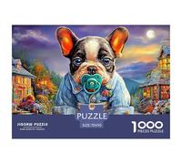 BulldogJigsaw Puzzles for Adults Featuring 1000 Advanced And Challenging Educational Games - These Serve As The Quintessential Gift Jigsaw Puzzles for Adults And Kids Age 12 Years Up 70x50cm/1000pcs