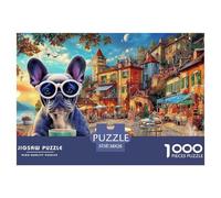 BulldogOverwhelming 1000-Piece Jigsaw Puzzles for Adults A Crusade Through Impossible, Hard, And Difficult Challenging Puzzle Games - The Most Prestigious Gift for Adult And Teenage Conquerors Age 12