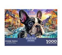 BulldogOverwhelming 1000-Piece Jigsaw Puzzles for Adults A Crusade Through Impossible, Hard, And Difficult Challenging Puzzle Games - The Most Prestigious Gift for Adult And Teenage Conquerors Age 12