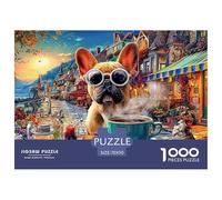 BulldogOverwhelming 1000-Piece Jigsaw Puzzles for Adults A Crusade Through Impossible, Hard, And Difficult Challenging Puzzle Games - The Most Prestigious Gift for Adult And Teenage Conquerors Age 12
