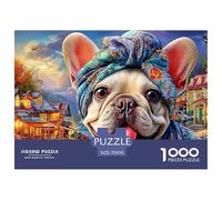 BulldogOverwhelming 1000-Piece Jigsaw Puzzles for Adults A Crusade Through Impossible, Hard, And Difficult Challenging Puzzle Games - The Most Prestigious Gift for Adult And Teenage Conquerors Age 12