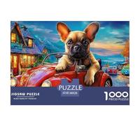 BulldogOverwhelming 1000-Piece Jigsaw Puzzles for Adults A Crusade Through Impossible, Hard, And Difficult Challenging Puzzle Games - The Most Prestigious Gift for Adult And Teenage Conquerors Age 12