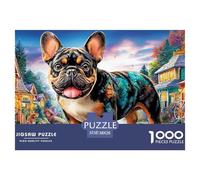 BulldogOverwhelming 1000-Piece Jigsaw Puzzles for Adults A Crusade Through Impossible, Hard, And Difficult Challenging Puzzle Games - The Most Prestigious Gift for Adult And Teenage Conquerors Age 12