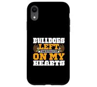 Bulldogs left footprints on my hearts - English Bulldog Case for iPhone XR