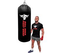 BULLDOZA Heavy-Duty Self-Fill XL Tank Punching Bag - Boxing Bag with Chains, Swivel & Carabiners - Pro-Grade for Boxing, MMA, Kickboxing & Fitness
