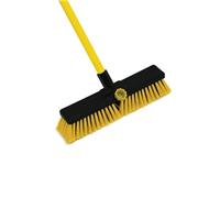 Bulldozer HQ.14/BY Heavy-Duty Broom Clipped With Handle 355Mm (14In)