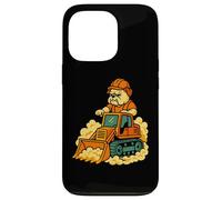 Bulldozer Bulldog Construction Driver Graphic Art Case for iPhone 13 Pro