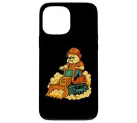 Bulldozer Bulldog Construction Driver Graphic Art Case for iPhone 13 Pro Max