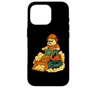 Bulldozer Bulldog Construction Driver Graphic Art Case for iPhone 16 Pro