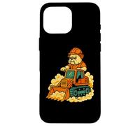 Bulldozer Bulldog Construction Driver Graphic Art Case for iPhone 16 Pro Max
