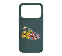 Bulldozer Christmas Heavy Equipment Operator Holiday Case for iPhone 17 Pro