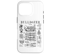 Bulldozer Driver Heavy Equipment Operator Vintage Patent Case for iPhone 16 Pro
