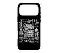 Bulldozer Driver Heavy Equipment Operator Vintage Patent Case for iPhone 17 Pro Max