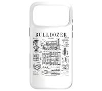 Bulldozer Driver Heavy Equipment Operator Vintage Patent Case for iPhone 17 Pro Max