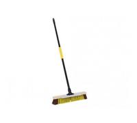 Bulldozer Dual Fill B/pet Broom Multi Colour (With Metal Scraper 457mm (18In))