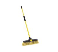Bulldozer Heavy-Duty Broom with Handle 355mm (14in) for Tough Cleaning