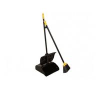 Bulldozer Heavy-Duty Long Handled Dustpan And Brush Set Multi Colour (One Size)