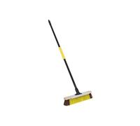 Bulldozer HQ.CD.16/BAY/C4 Heavy-Duty Utility Broom With Metal Scraper 380Mm (15In)