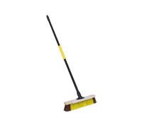 Bulldozer HQ.CD.16/BAY/C4 Heavy-Duty Utility Broom With Metal Scraper 380Mm (15In)