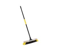 Bulldozer HQ.COP.43/BY/C4 Dual Fill Soft Pet Broom With Metal Scraper 457Mm (18In)