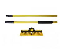 Bulldozer Telescopic Heavy-Duty Broom Multi Colour (355mm (14In))