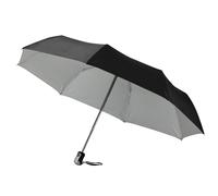 Bullet 21.5in Alex 3-Section Auto Open & Close Umbrella in Black Bullet Black