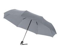 Bullet 21.5in Alex 3-Section Auto Open & Close Umbrella in Grey Bullet Grey