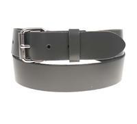 BULLET 69 35mm Colourful Leather Jean Leather belts Mens Womens Belts[Grey,Medium 32" - 36" Waist,Silver Roller]